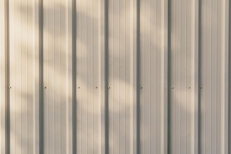 Siding Panels in Progress