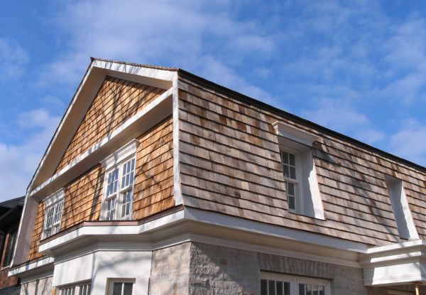 Shingle Siding Installation in Brick