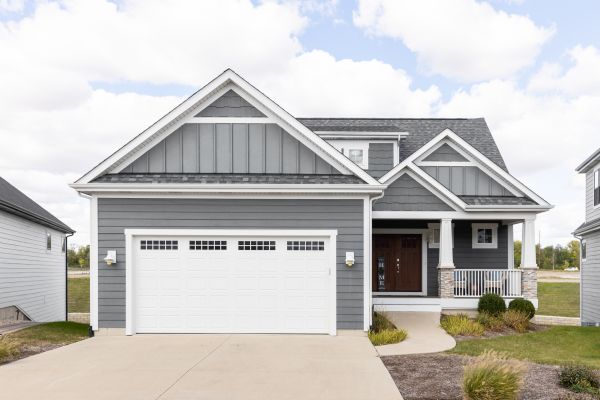 Fiber Siding Installation in Brick